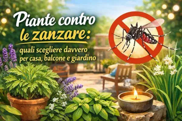 Piante contro le zanzare: il basilico e la lavanda sono ottimi alleati per il tuo giardino.